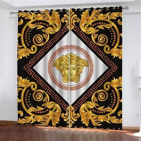 versace curtains fake|Versace home wallpaper.